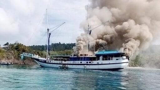 Fire destroys Indo Siren Liveaboard