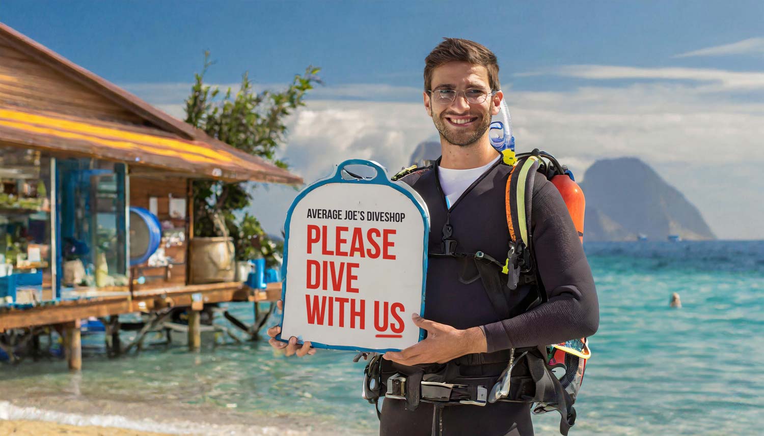 Creating Brand Awareness for a diving business