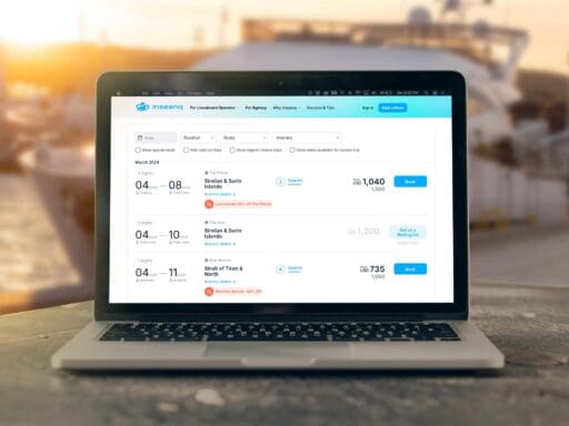 Inseanq liveaboard booking system